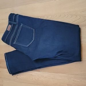 Paige Maternity Skyline Skinny Under Belly Denim Stretch Jeans 26